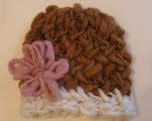 INSTANT DOWNLOAD Basket Stitch Baby Hat Knitting Pattern, PDF Number 303, in Newborn thru Toddler -- Sell Your Knits -- 16,000 patterns sold