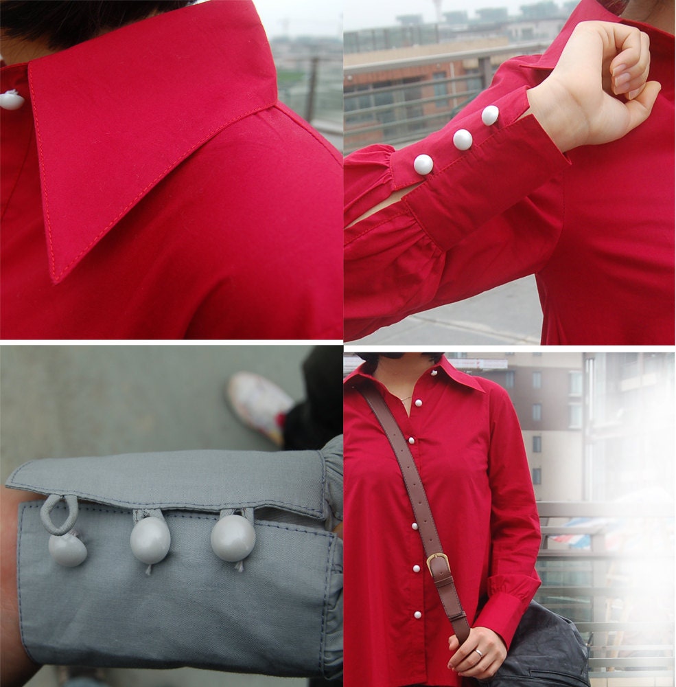 The Kite 1 asymmetrical shirt (Y1002)