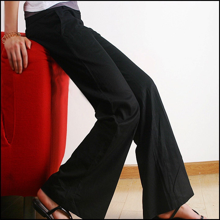 Less is More - top quality linen pants (K1201)