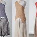 Quiet Summer - cotton tank and vest set (Y1205)