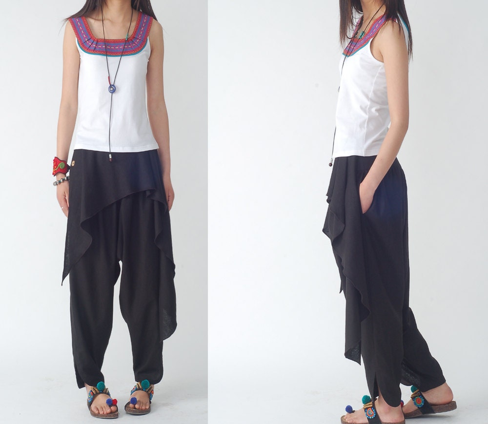 Here comes the sun - harem pants (K1202)