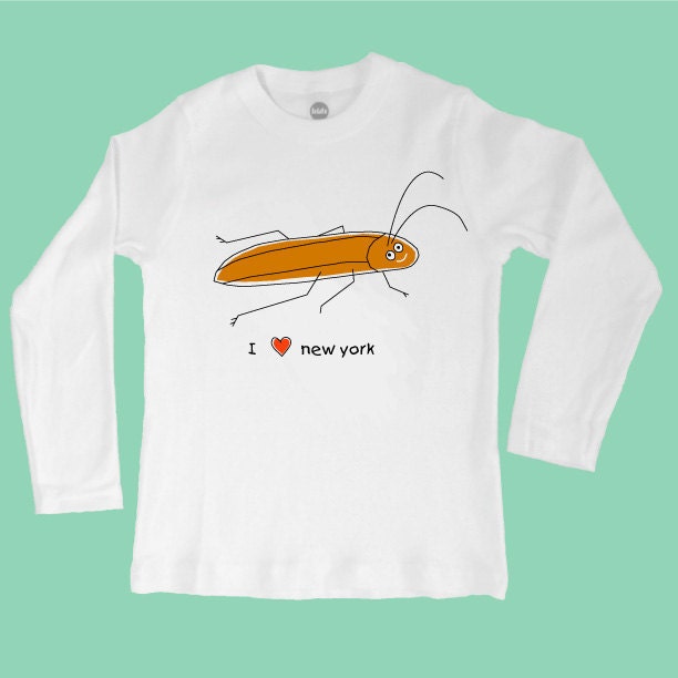 I love new york cockroach longsleeve T-shirt