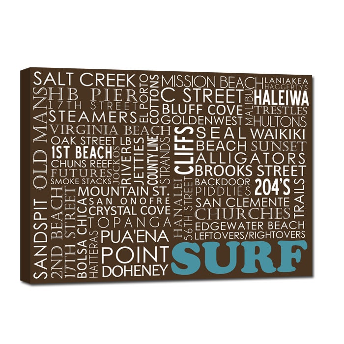 Typography "ELITE" Series Word Art Canvas art personalized Words and phrases wall art 20x30
