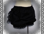 Micro mini bloomers black