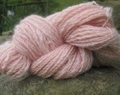 dusty pink mohair