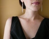 Cascading Chain Earrings in Sterling Silver