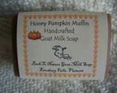 Honey Pumpkin Muffin Goat Milk Soap