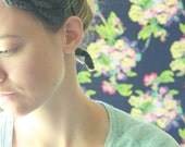 slate blooming headband