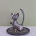 VINTAGE cat JEWELRY HOLDER