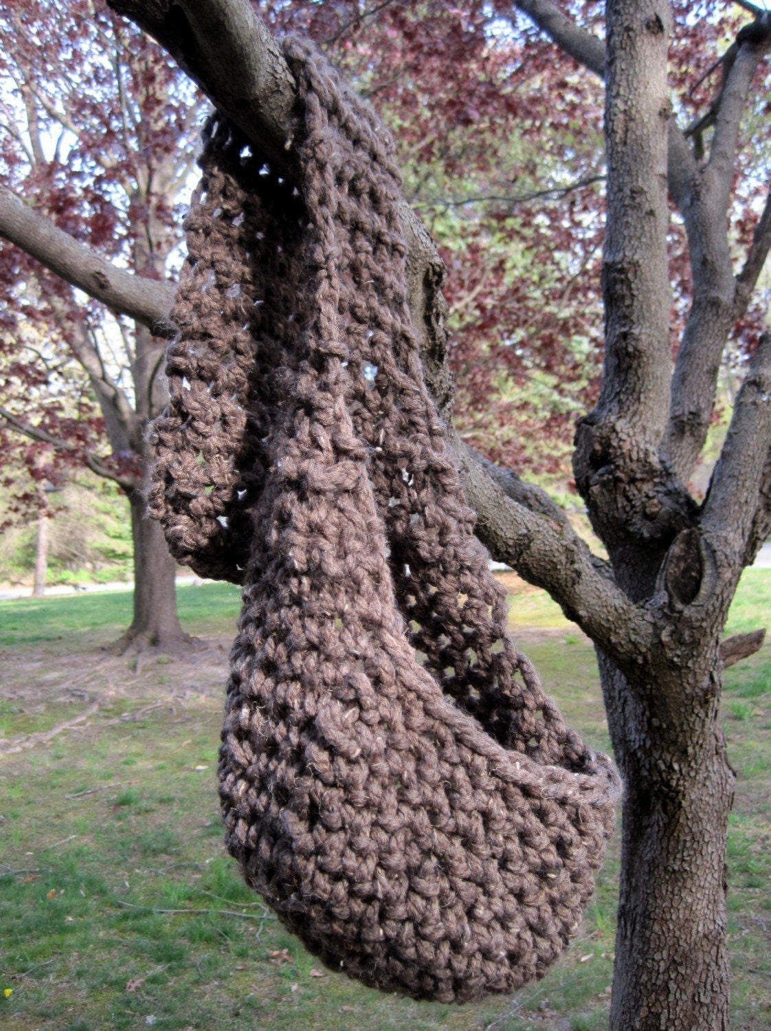 Crochet Cocoon Hanging Cocoon Baby Cacoon Girl Cocoon Boy Cocoon Newborn Cocoon Stork Pouch Infant Cocoon Baby Pod Photo Prop Barley Brown