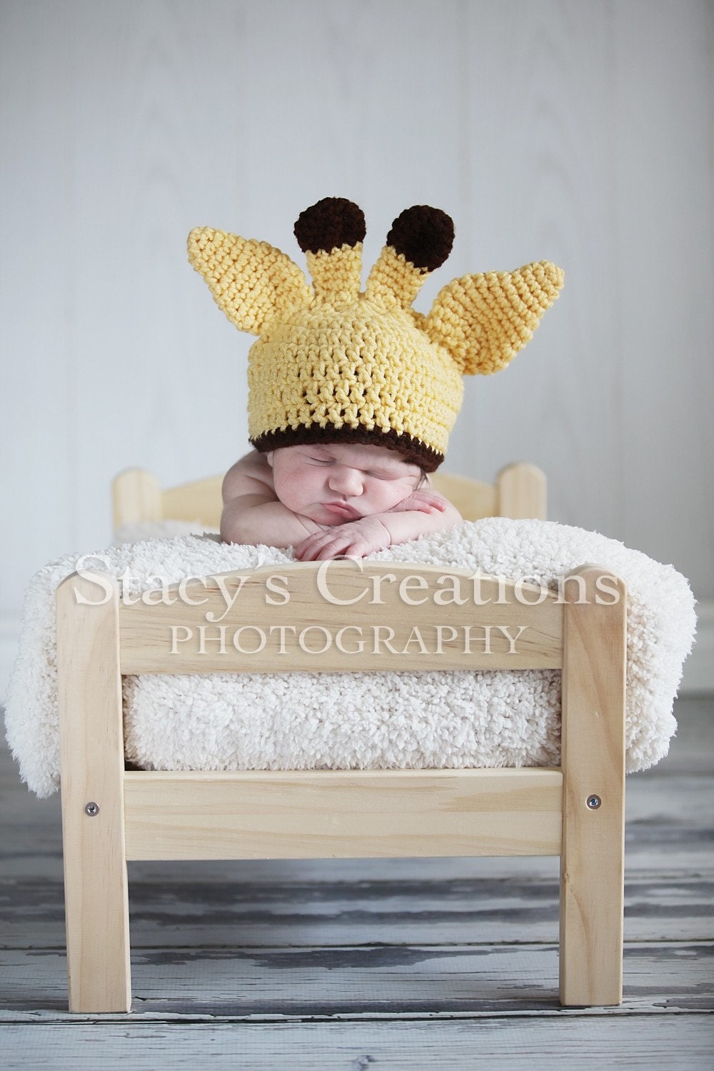 Crochet Baby Hat, Baby Giraffe Hat, Baby Animal Hat, Baby Beanie, Crochet Giraffe Hat, Photo Prop, Yellow