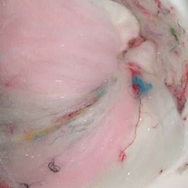 Fiber Batt Merino Silk BERRY BLAST Art Batt June PhatFiber Box Feature  Approx 2 OZ Super Luxe Spin Craft Delicious