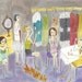 Backstage.  Limited edition print by Vivienne Strauss.