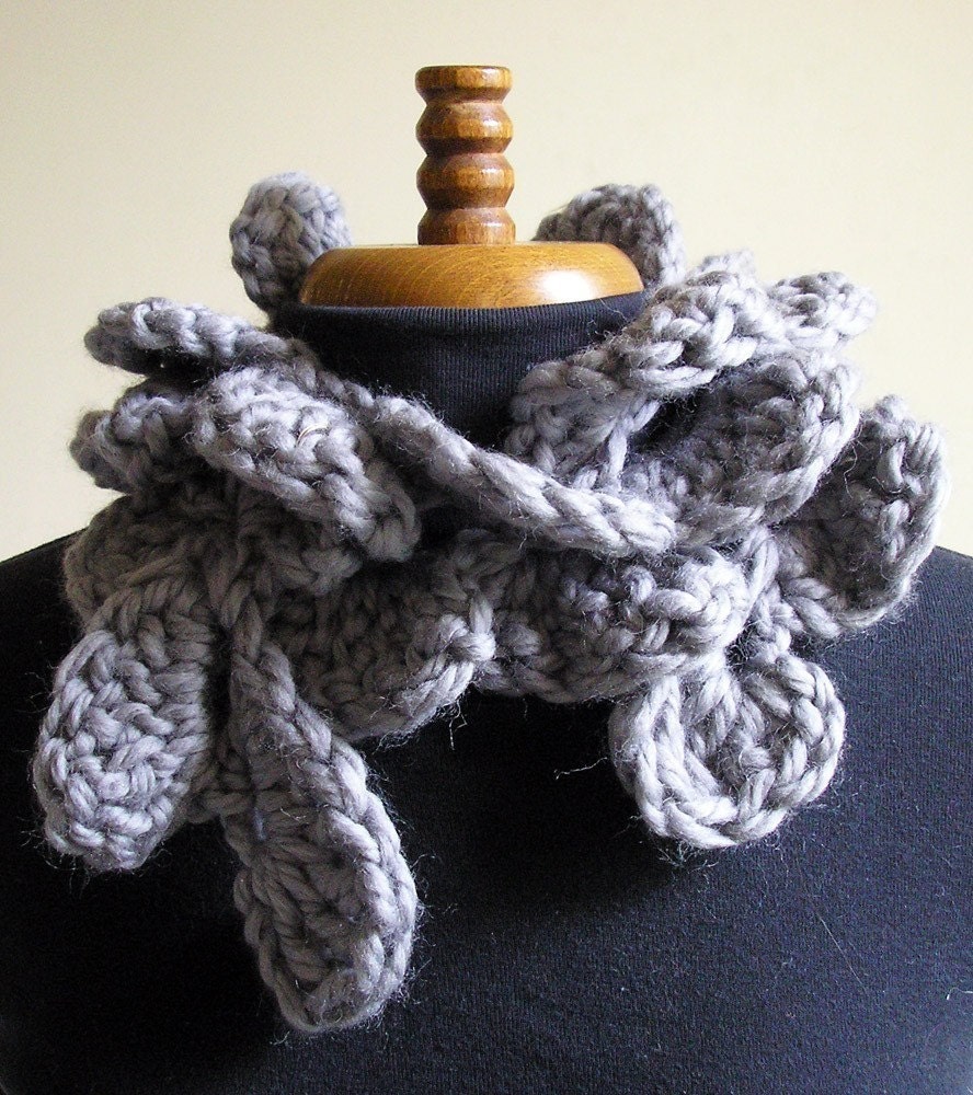 Silver Birch  Crochet Scarf - PDF pattern