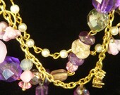 Purple, purple, PuRpLe, PURPLE, Lavender, Lilac, Violet, Amethyst Necklace