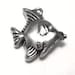 SALE......Sterling Silver Fish Bead Focal Pendant