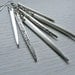 Antique Silver Fork Tine Earrings - Silverware Jewelry