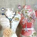 Large Mannequin Dress Form PDF Pattern - jewelry holder Pincushion Pin Keep email primitive pinkeep cushion