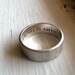 Personalized Rustic Wedding Band