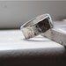 Industrial Fashion Distressed Mens Ring