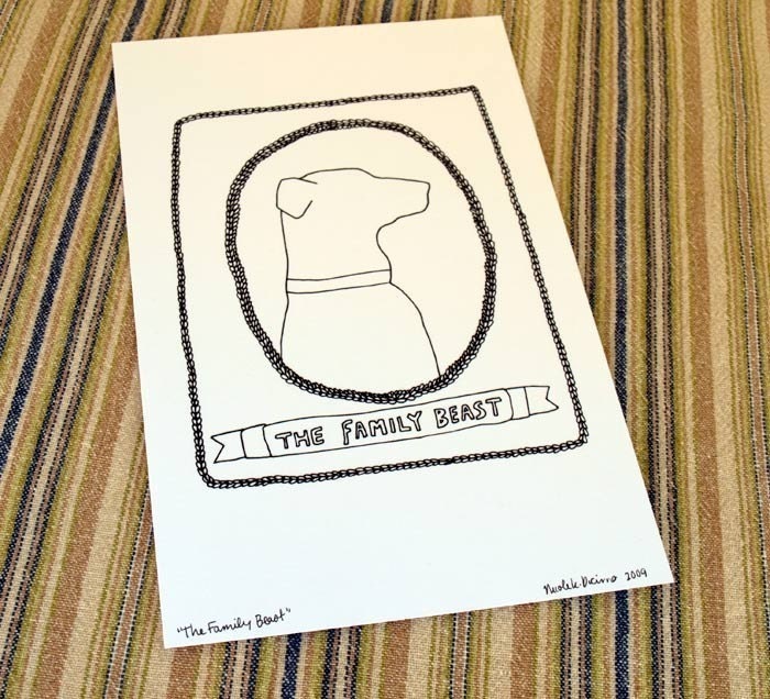 The Family Beast (art print)