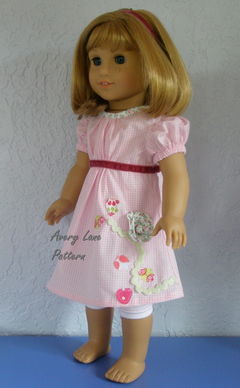 Janie Dress and Top Boutique doll Pattern  Avery Lane Designs 18 inch PDF Pattern  instant download
