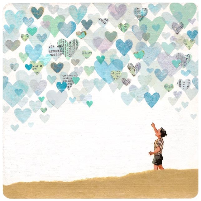 Look The Sky is Full of Love PRINT