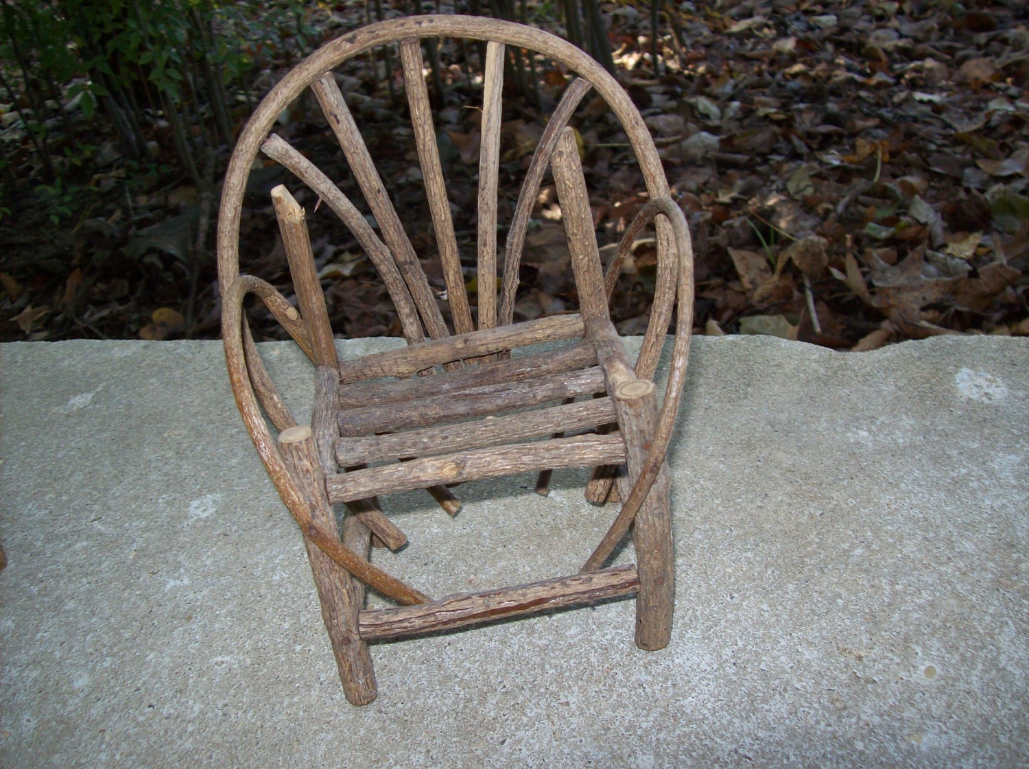 Rustic Farmhouse Furniture Primitive Vintage Chair Love Seat Doll Furniture Garden Decor Bear Furniture