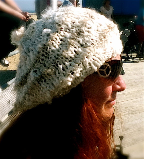 The Sandwitch Cloche - Slouchy Beret PDF Knitting Pattern - Needle sizes US 10/6mm and US 15/10mm