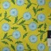 The Happy Garden Dandelions Yellow Cotton Fabric 1 Yd