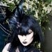 Birdcage Veil Womens Hat Fascinator Black Bird - Nevermore - Exotic Taxidermy - Batcakes Couture