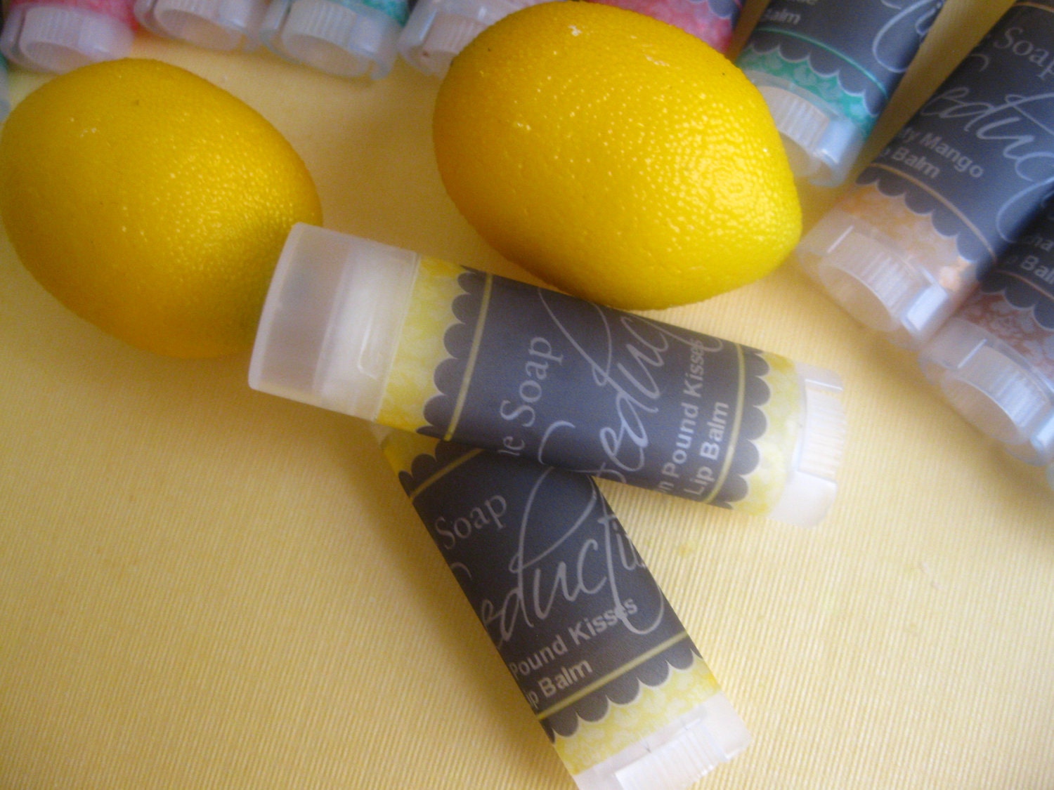 Lemon Pound Cake  Moisturizing Lip Balm-New Formula All Vegan
