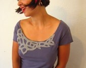 Leaf Stencil T-Shirt