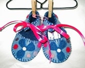Felted Baby Booties by BlueEyed Cherokee Creations