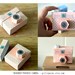 4 Paper Cameras - Printable PDF - TOUGHIE Cameras (Includes all 4 colours)