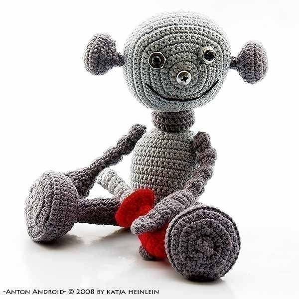 robot Anton Android , PDF Pattern