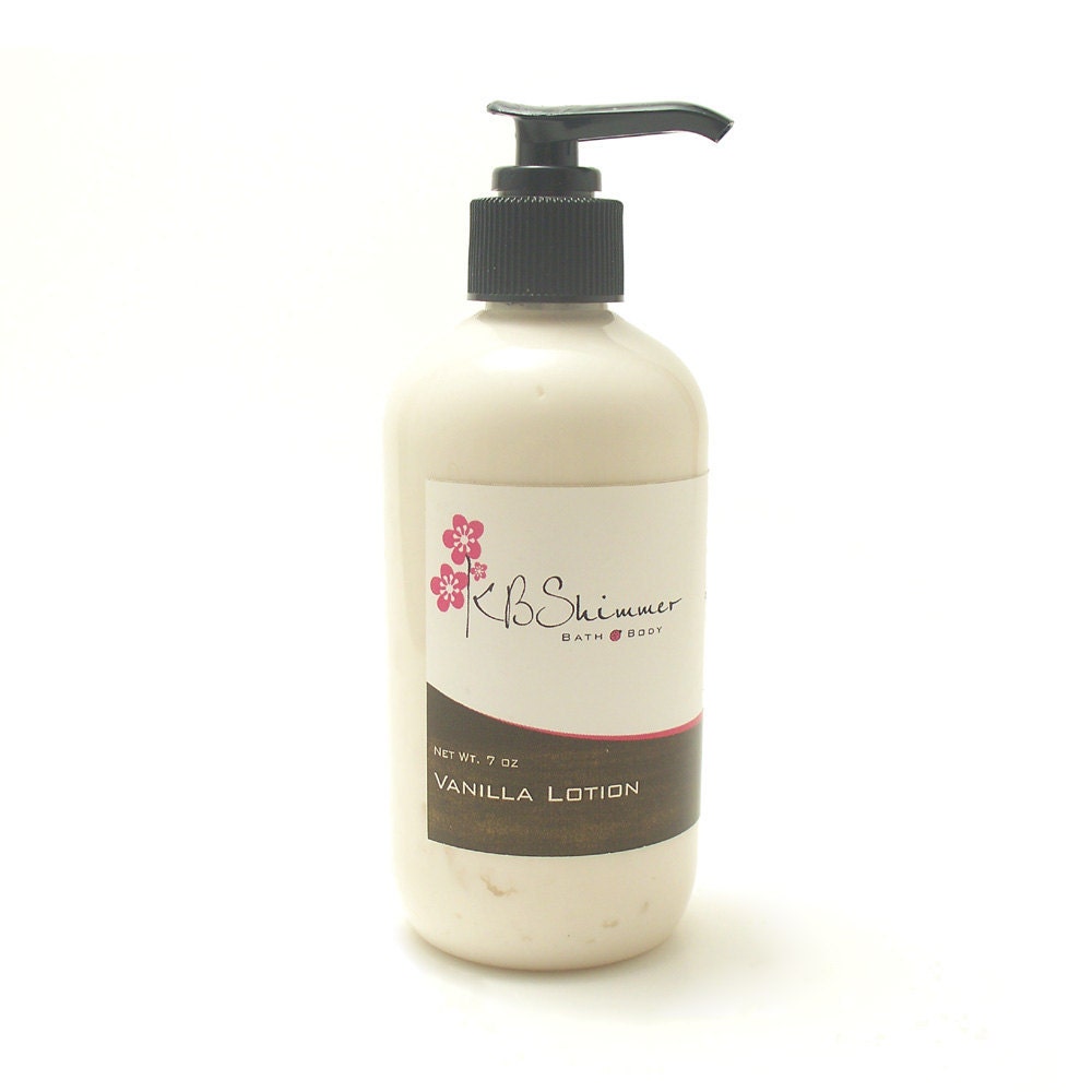Vanilla Olive Oil Lotion w/Shea and Cocoa Butter in Pump Bottle