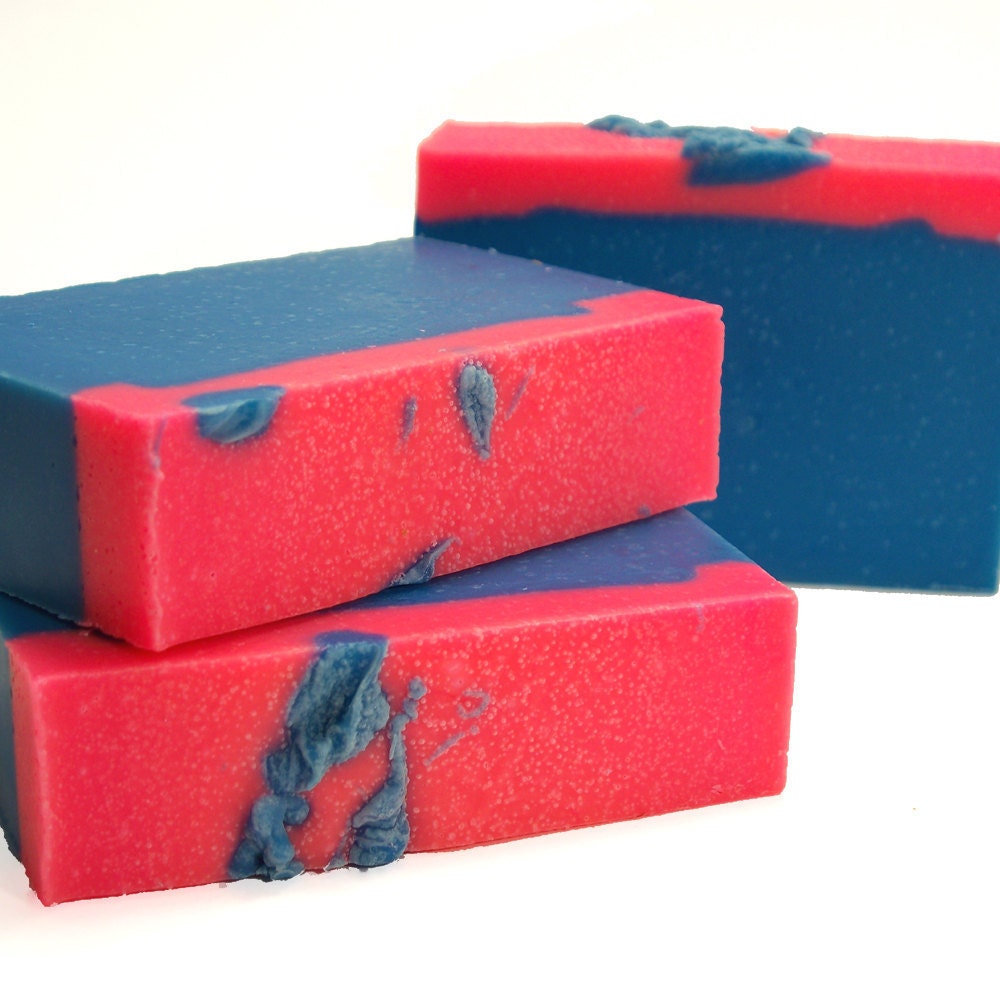 Blue Hawaii Shea and Cocoa Butter Cold Process Soap--