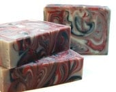 Raspberry Vanilla Olive Oil Soap - See this being made on YouTube