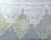 Wedding garland VIVALDI (3 banners) Custom Color Papel Picado Bunting