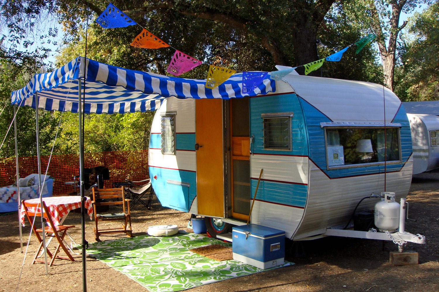 Airstream Papel Picado Banner, MI CASA es Su Casa
