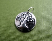 tree of life sterling silver charm
