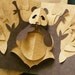 Kirigami Panda Pop-up Card, Make Yourself