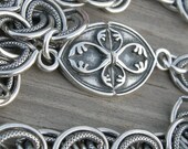 SHIPS IMMEDIATELY Heavy Link Chain Silver Necklace