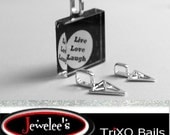 TRY ME 12 TriXO Glue on Jewelry Bail AWESOME