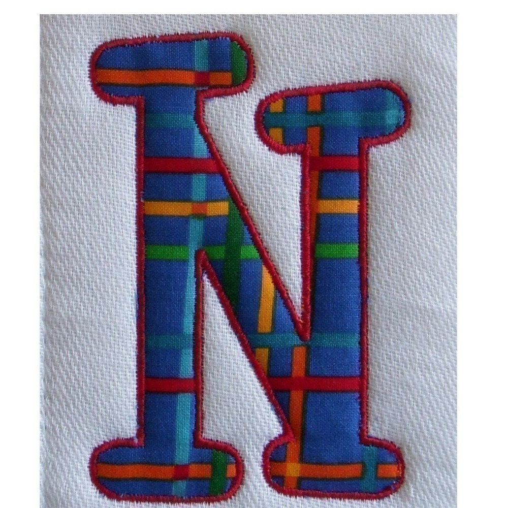 Applique Letters Free