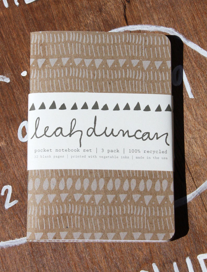Pocket Notebook Three Pack