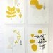 Seasons Print Set of Four 5 x 7