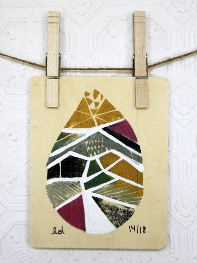 Raindrop Gocco Print
