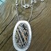 Starry Night Obsidian Sterling Silver Necklace